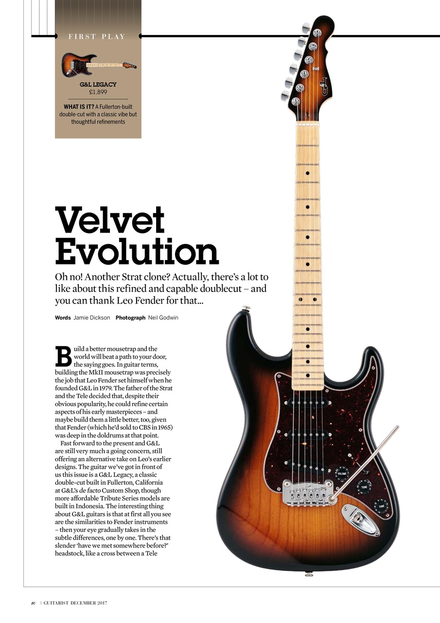 Guitarist Preview Pages