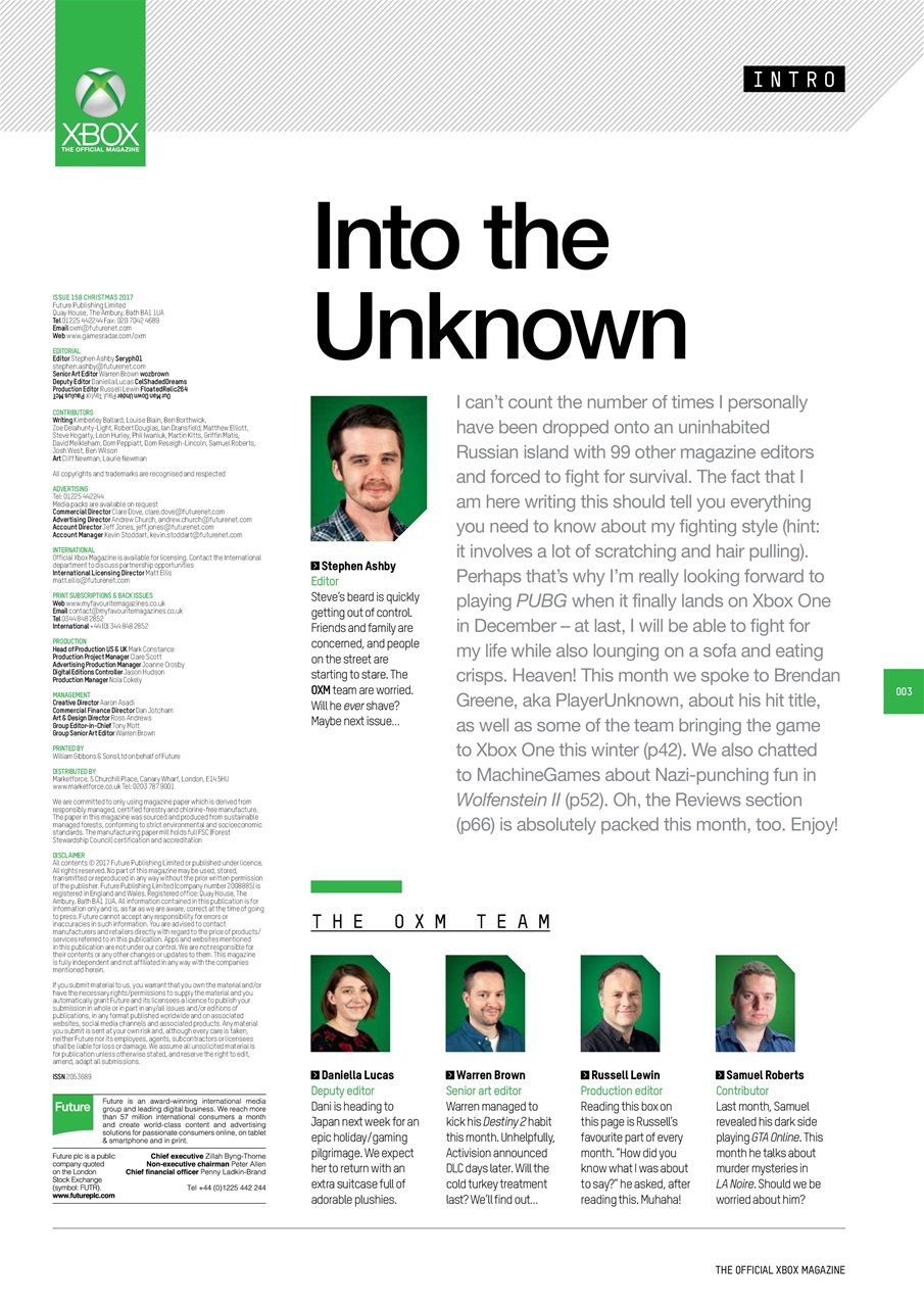 Official Xbox Magazine (UK Edition) Preview Pages