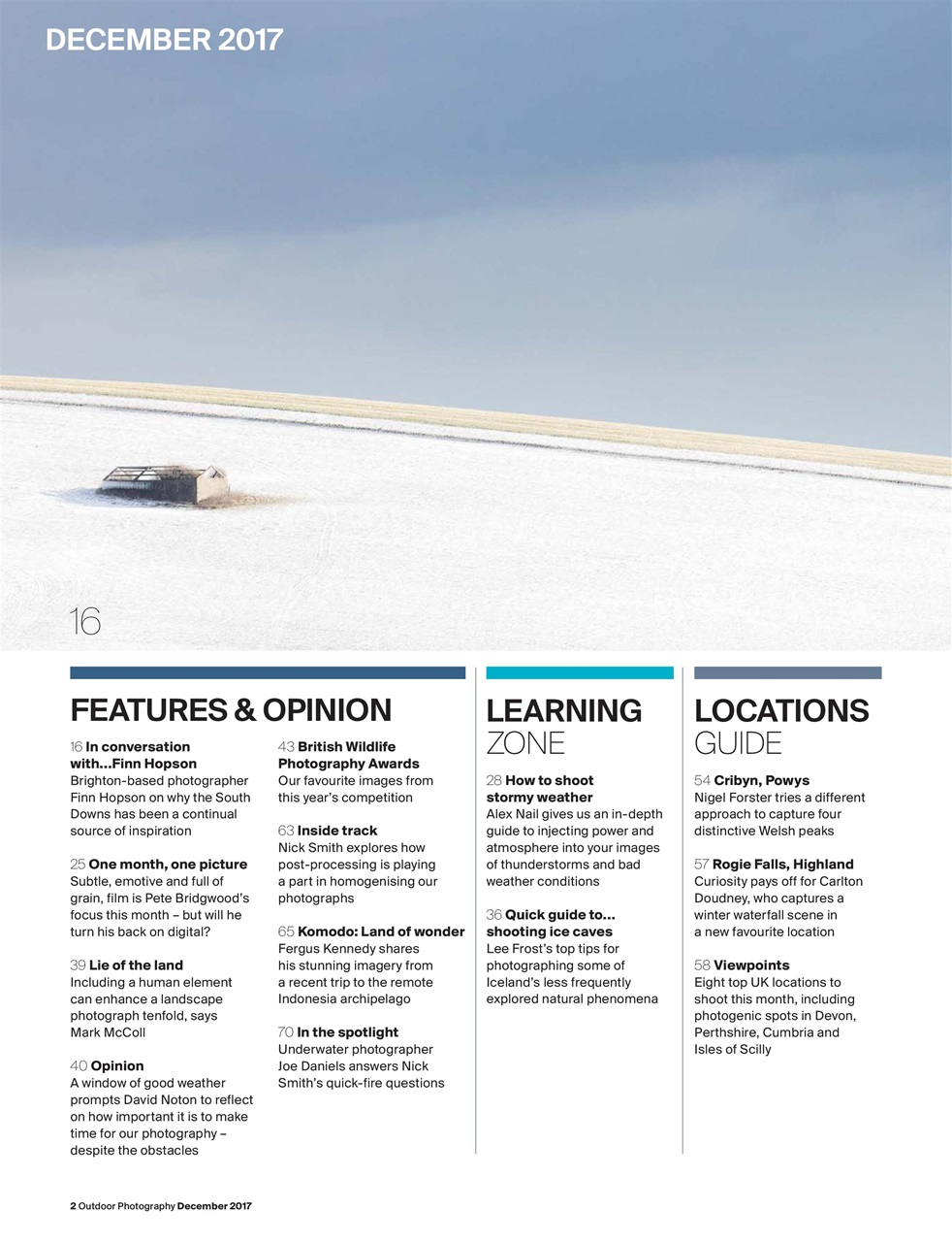 Outdoor Photography Preview Pages