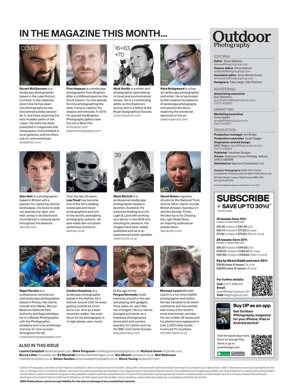Outdoor Photography Preview Pages