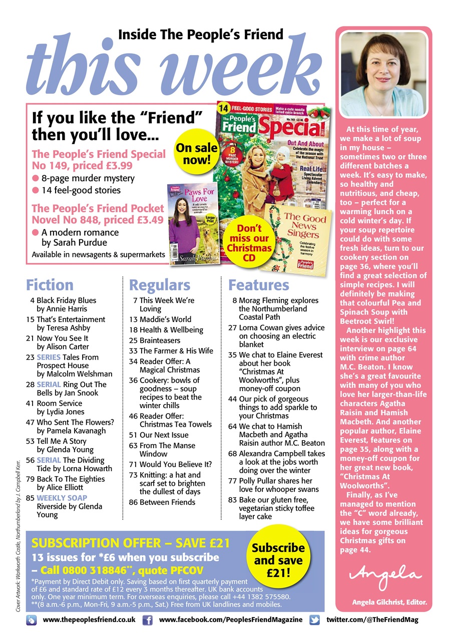 The People’s Friend Preview Pages