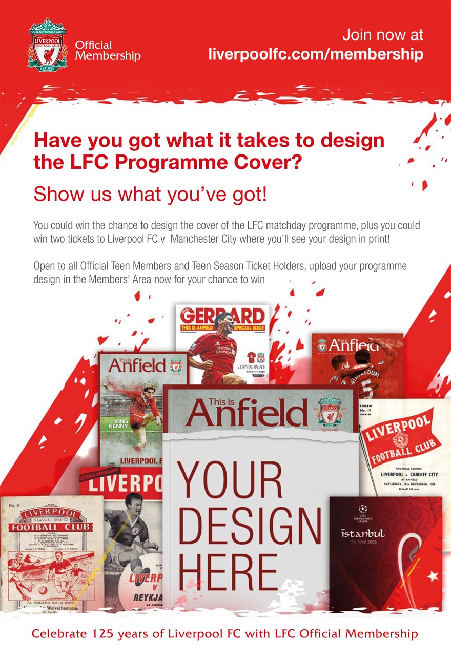 Liverpool FC Programmes Preview Pages