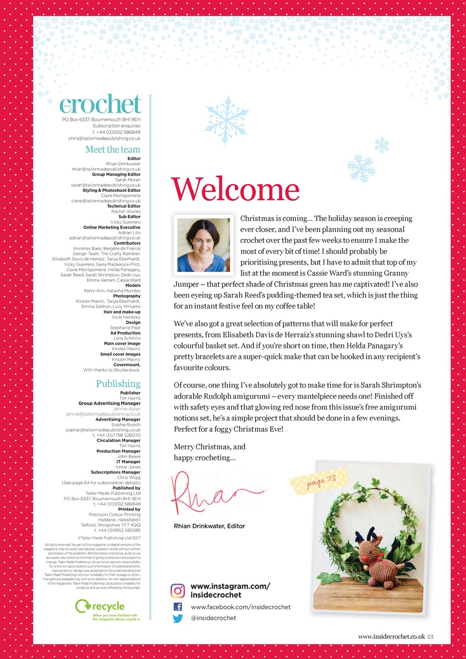 Inside Crochet Preview Pages