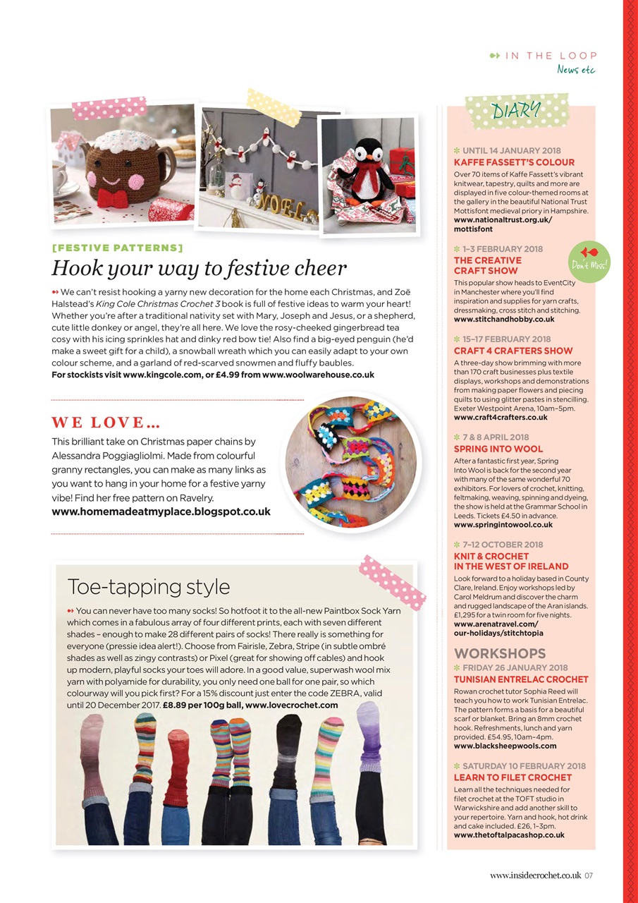 Inside Crochet Preview Pages