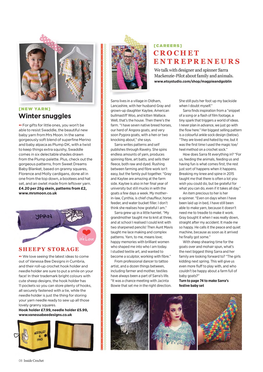 Inside Crochet Preview Pages