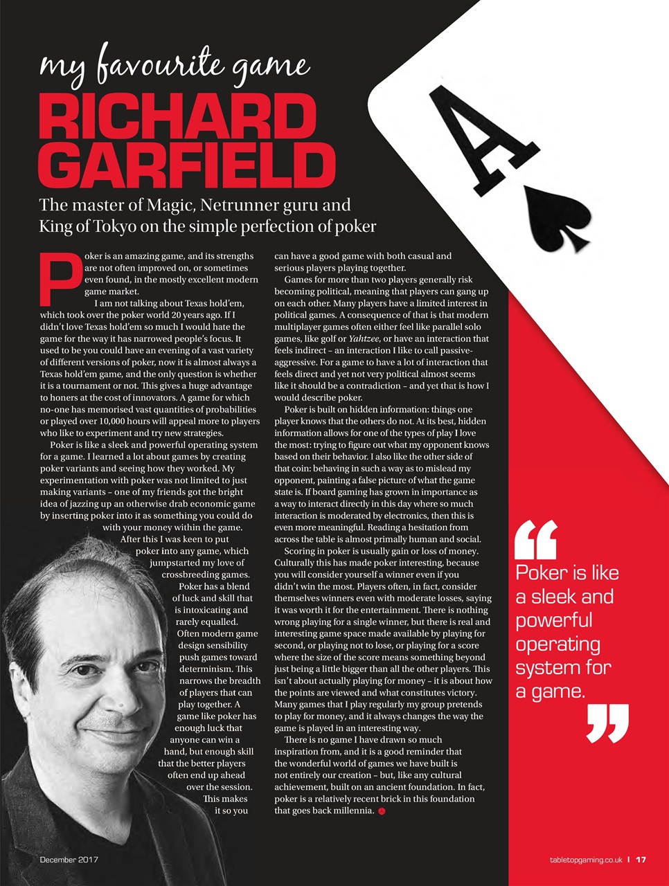 Tabletop Gaming Preview Pages