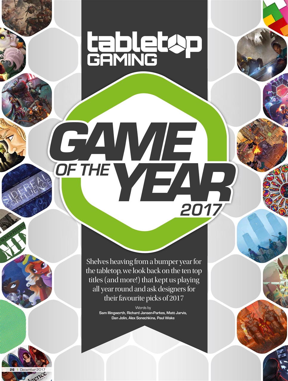 Tabletop Gaming Preview Pages