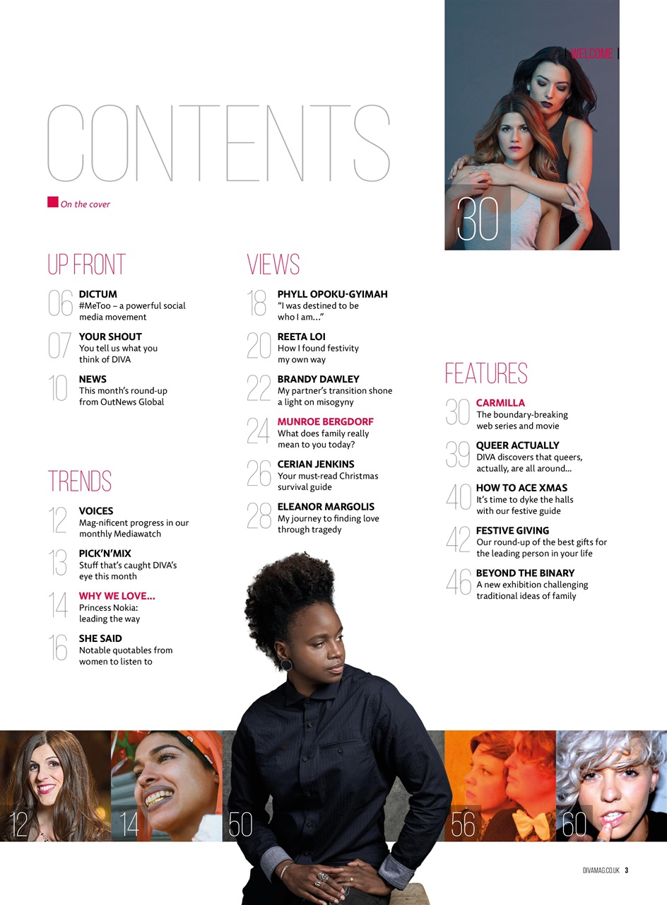 DIVA Magazine Preview Pages