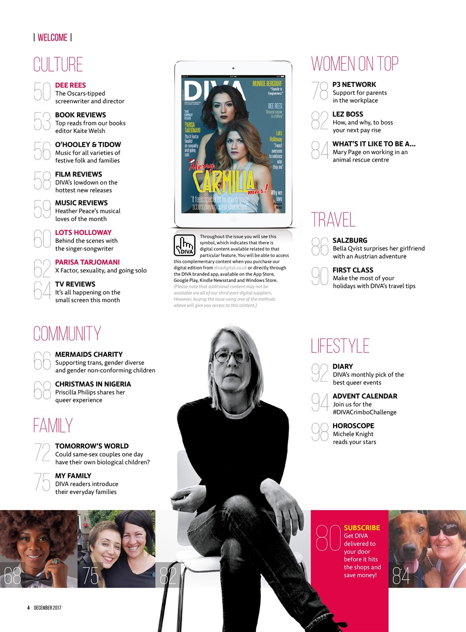 DIVA Magazine Preview Pages