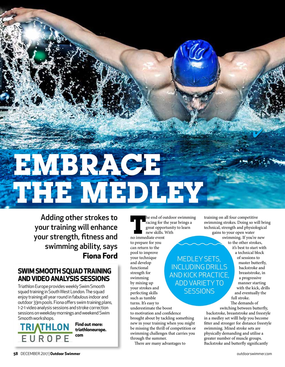 Outdoor Swimmer Preview Pages