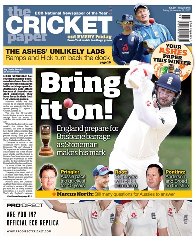 The Cricket Paper issue 17th November 2017