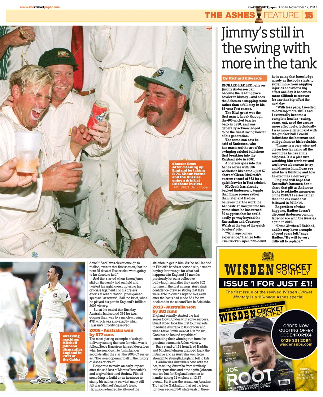 The Cricket Paper Preview Pages
