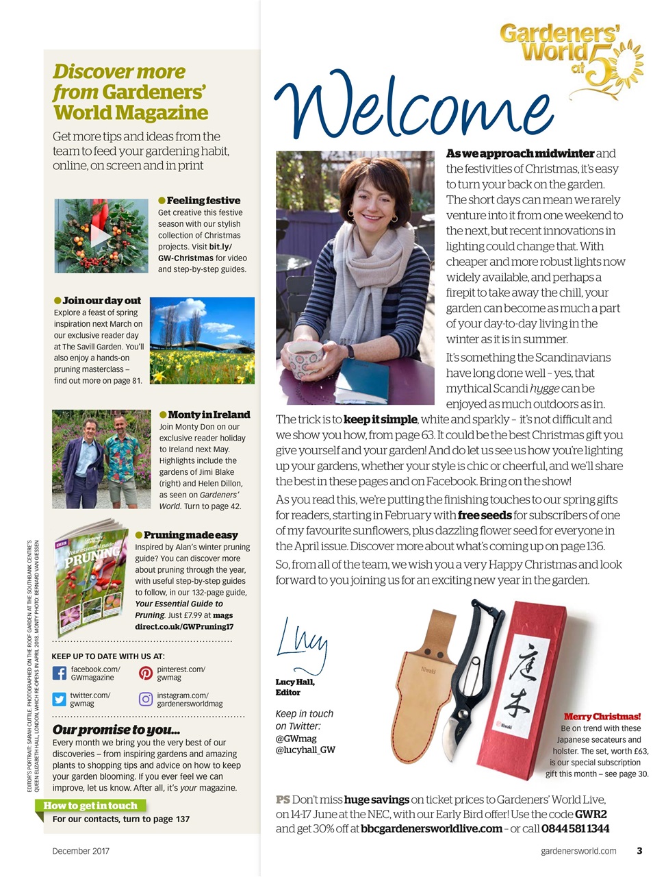 BBC Gardeners’ World Magazine Preview Pages