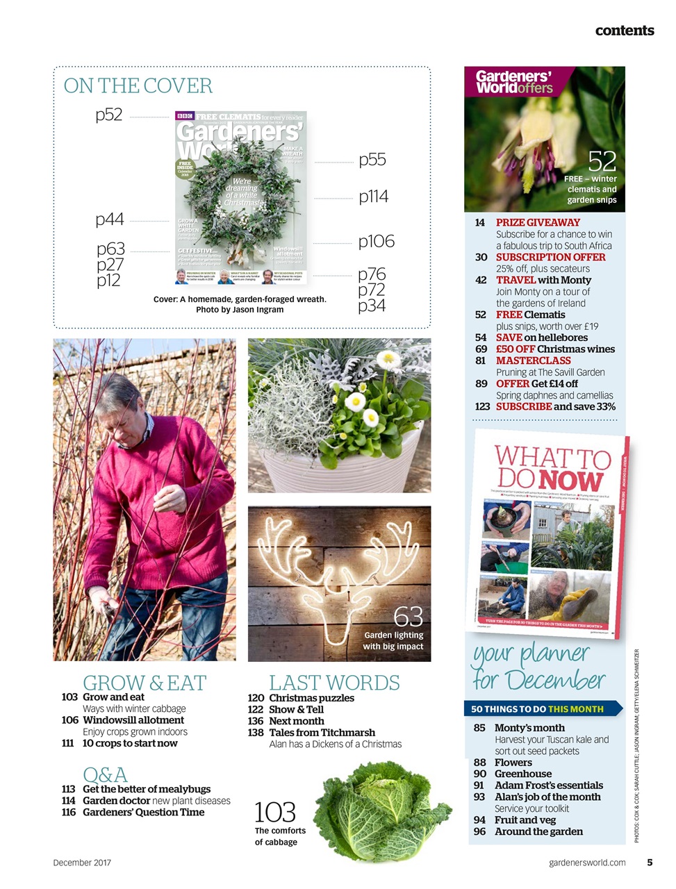 BBC Gardeners’ World Magazine Preview Pages