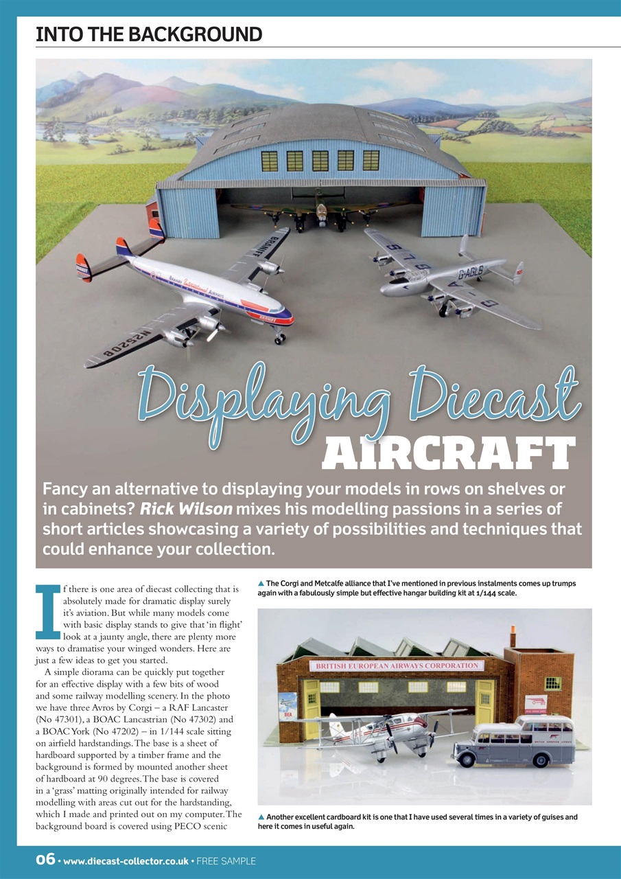 Diecast Collector Preview Pages