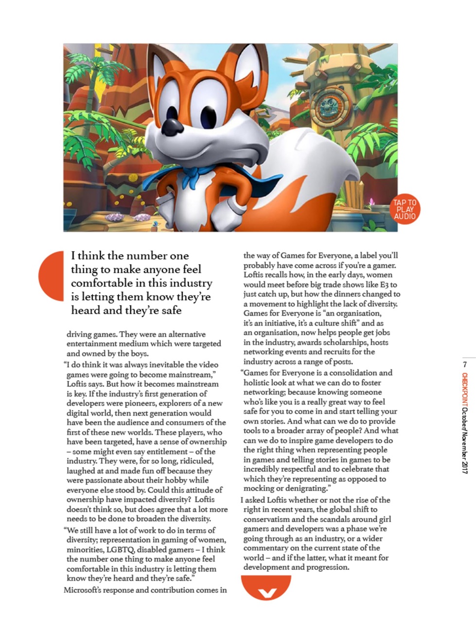 Checkpoint Magazine Preview Pages