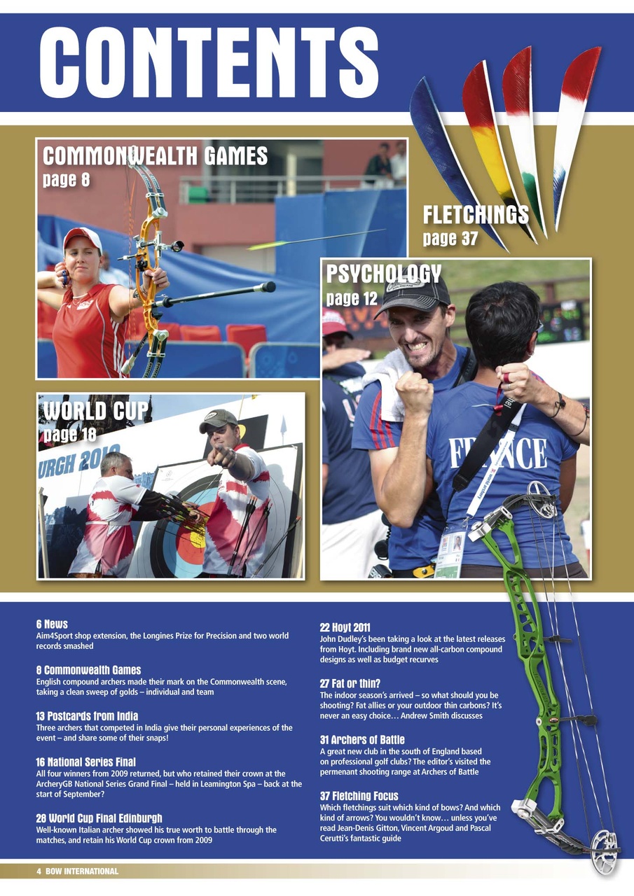 Bow International Preview Pages