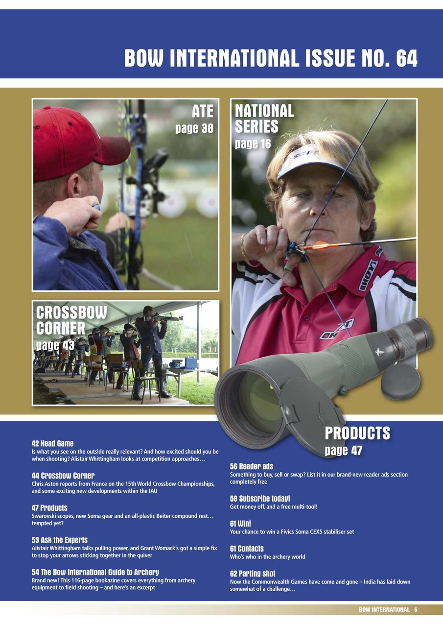 Bow International Preview Pages