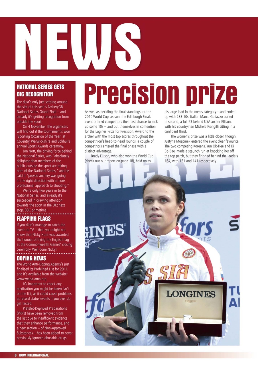 Bow International Preview Pages