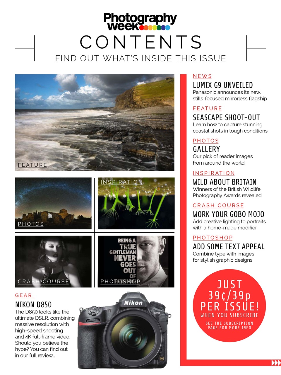 Photography Week Preview Pages