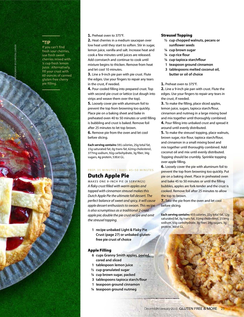 Gluten Free & More Preview Pages