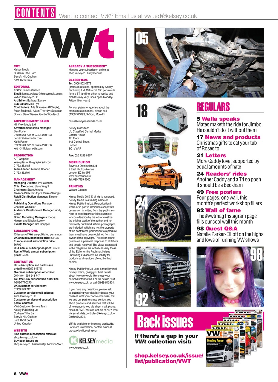 VWt Magazine Preview Pages
