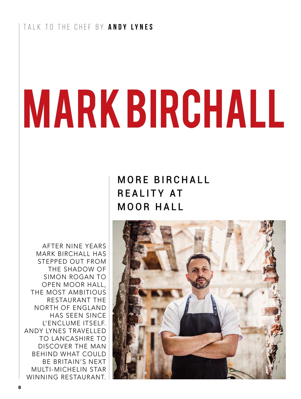 Chef & Restaurant Magazine Preview Pages