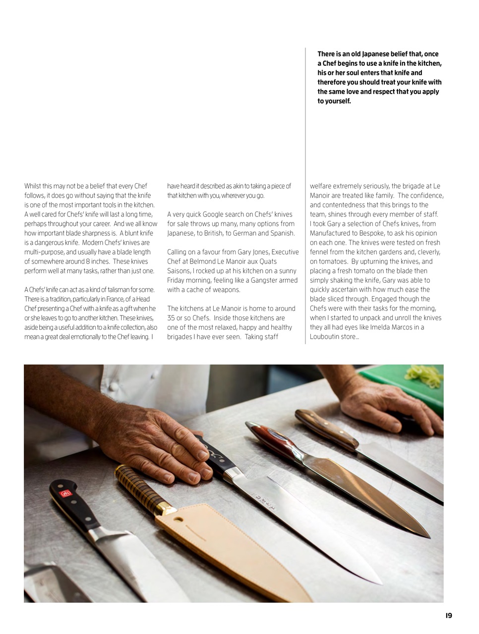 Chef & Restaurant Magazine Preview Pages