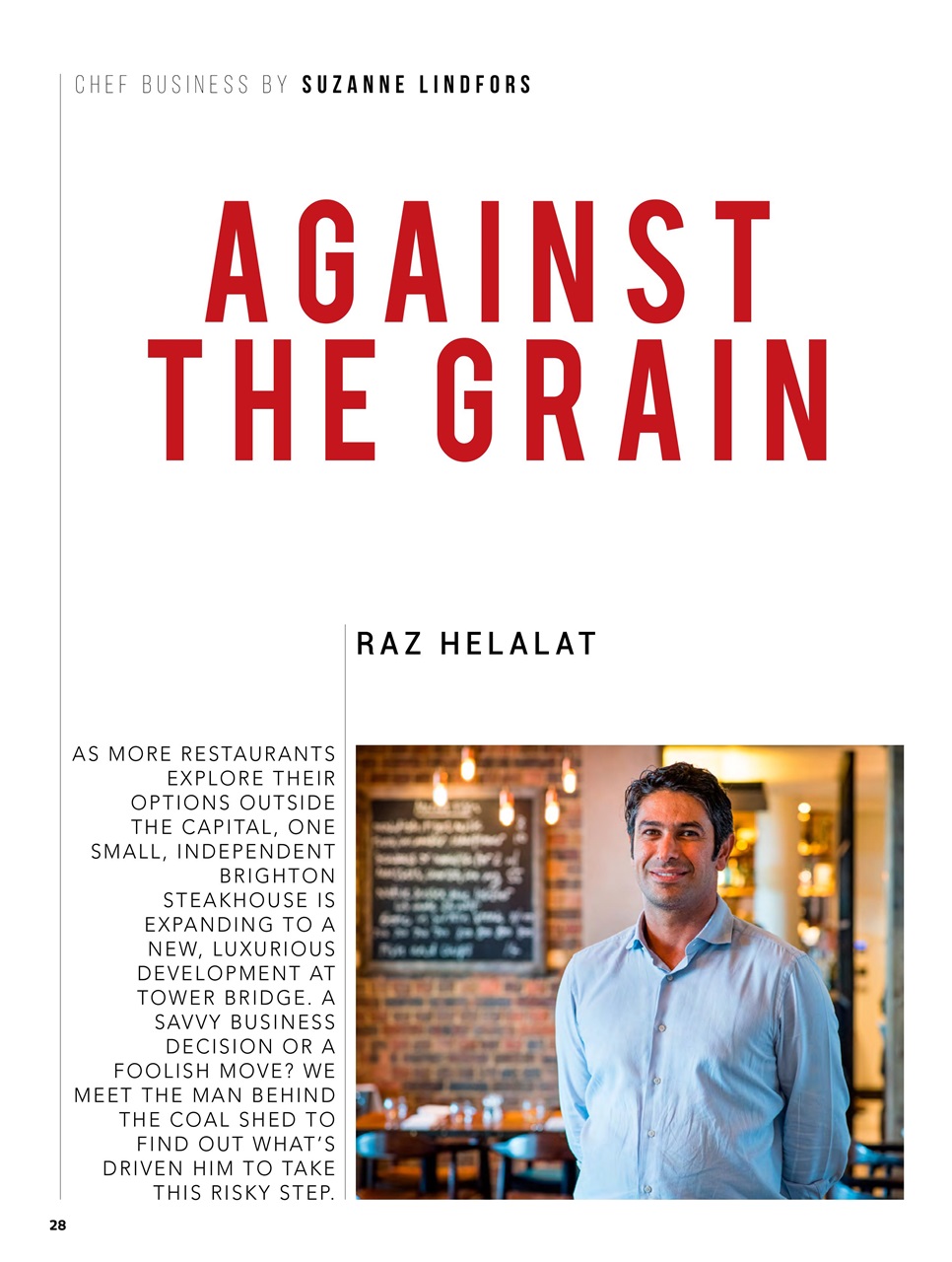 Chef & Restaurant Magazine Preview Pages