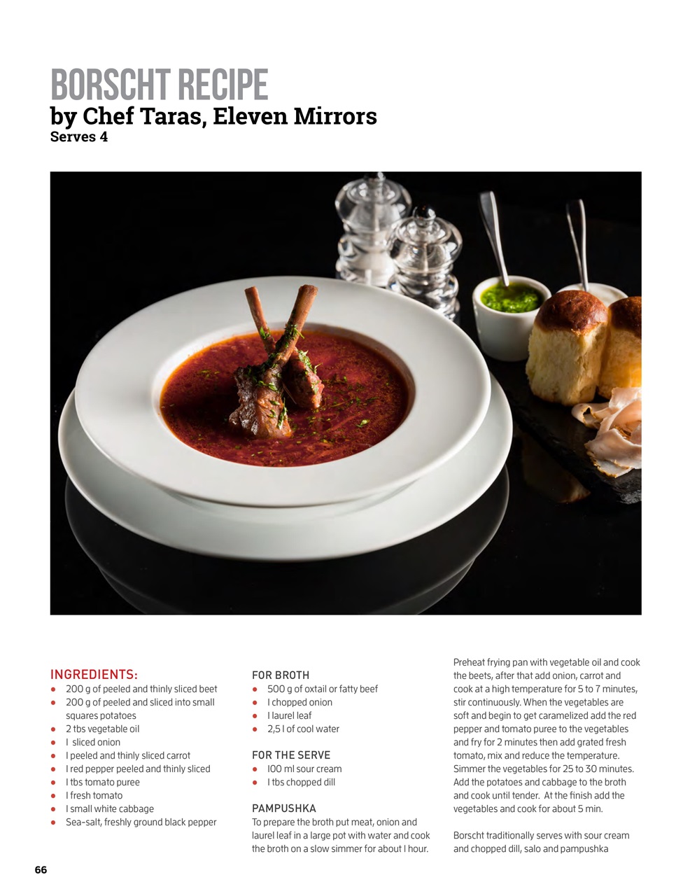 Chef & Restaurant Magazine Preview Pages