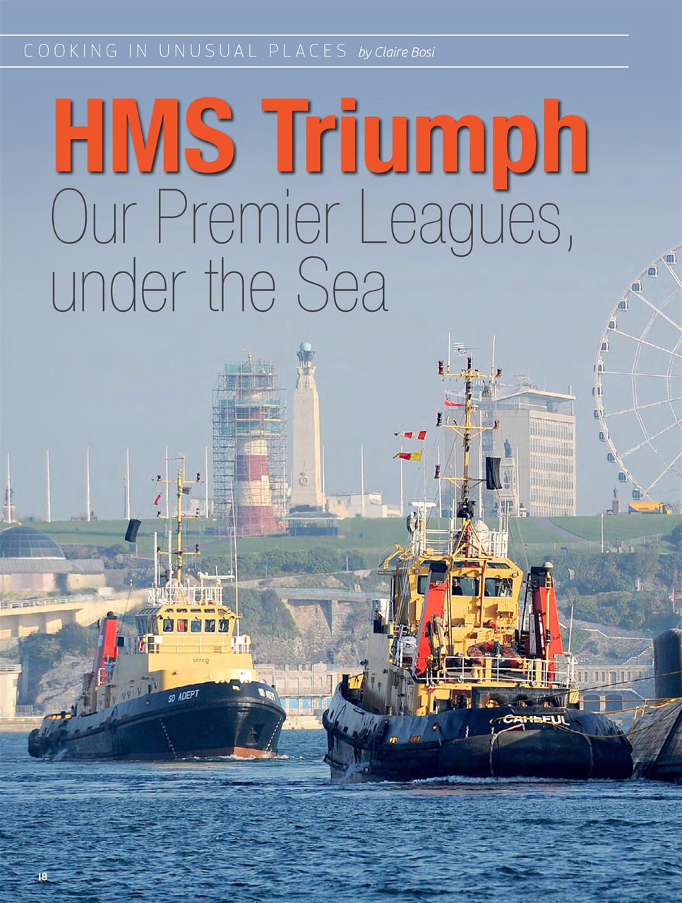 Chef & Restaurant Magazine Preview Pages