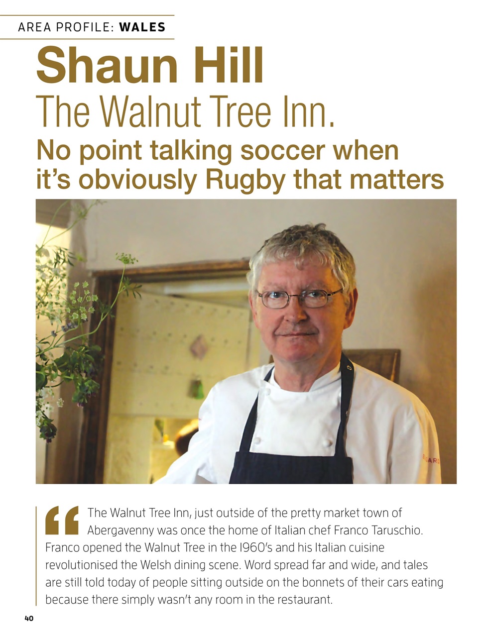 Chef & Restaurant Magazine Preview Pages