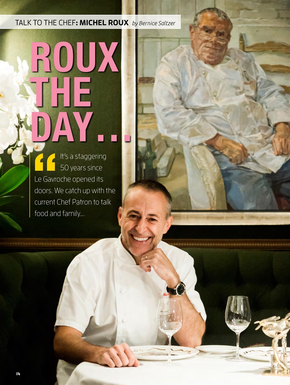 Chef & Restaurant Magazine Preview Pages