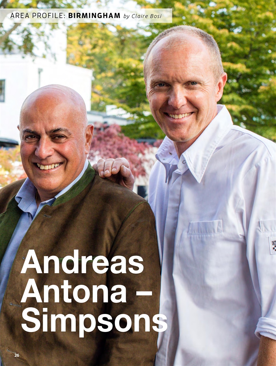 Chef & Restaurant Magazine Preview Pages