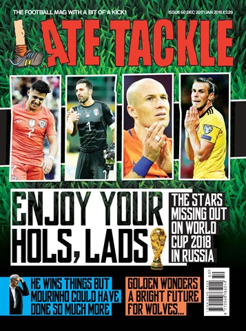 Late Tackle Football Magazine issue Dec 2017/Jan 2018