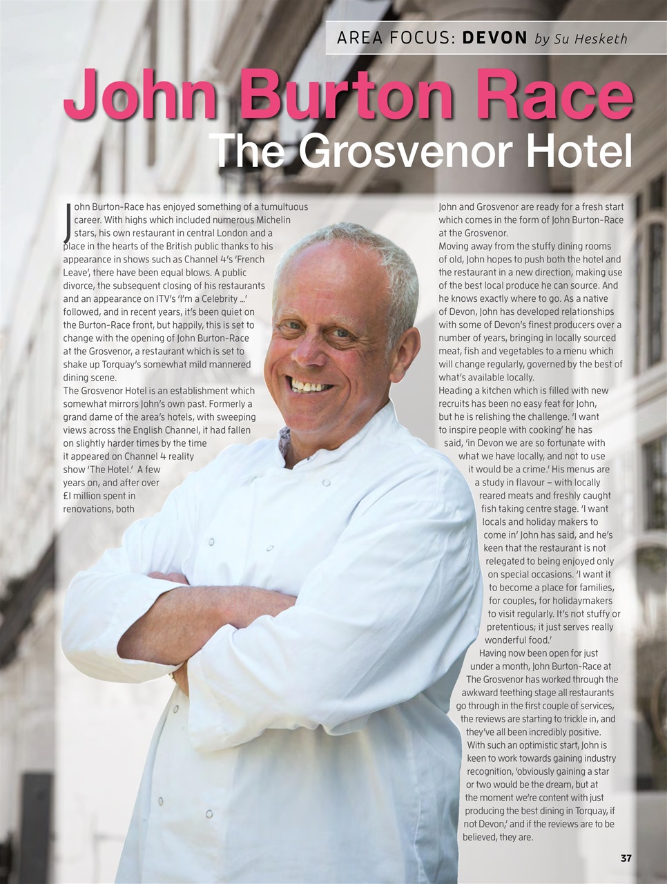 Chef & Restaurant Magazine Preview Pages