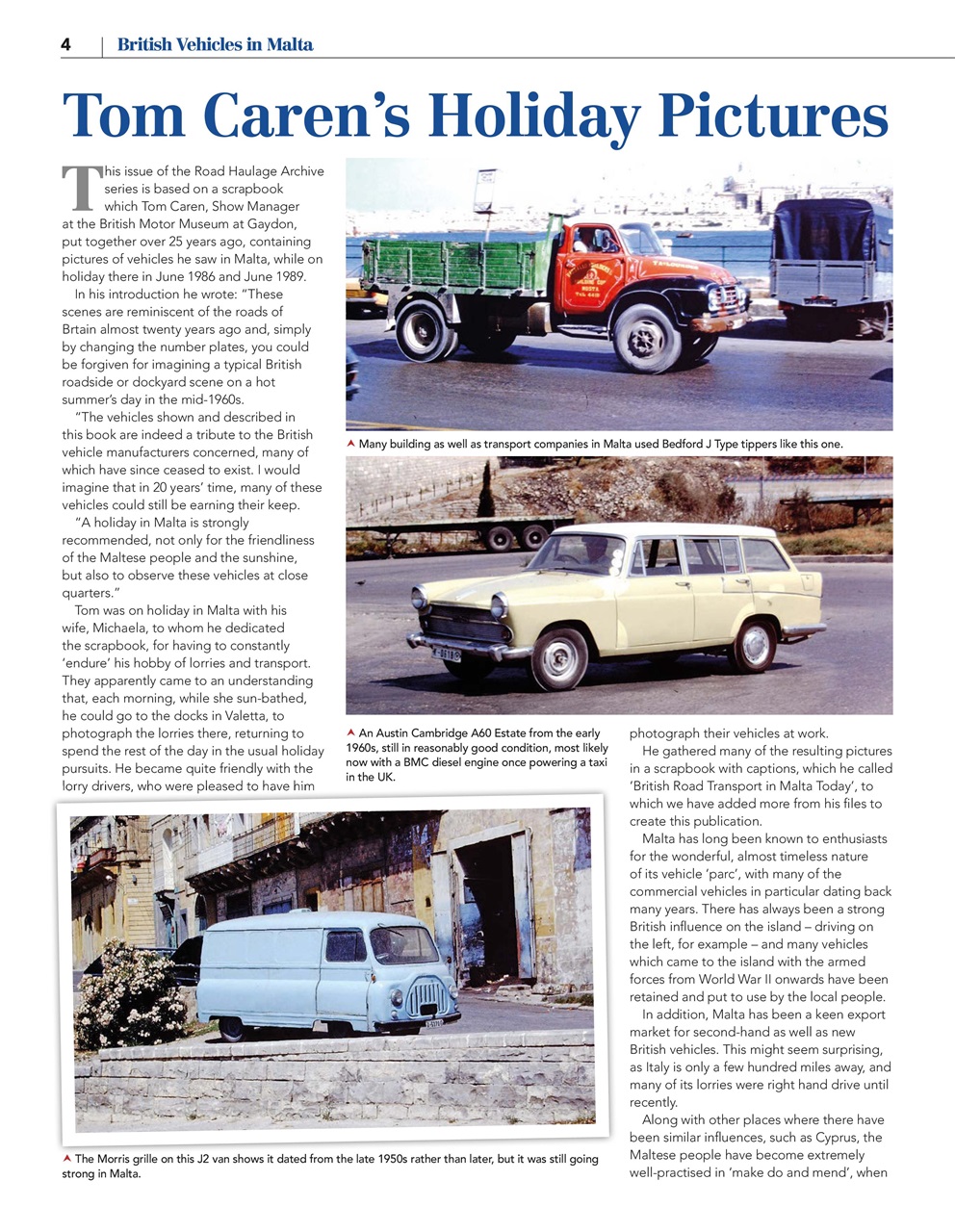 Vintage Roadscene Archive Preview Pages