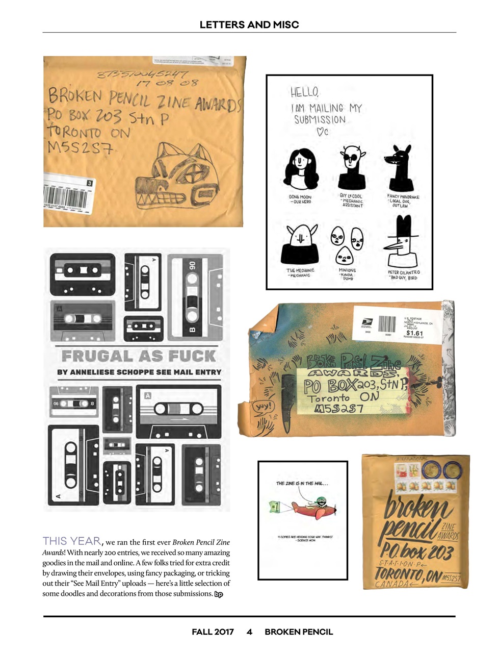 Broken Pencil Preview Pages