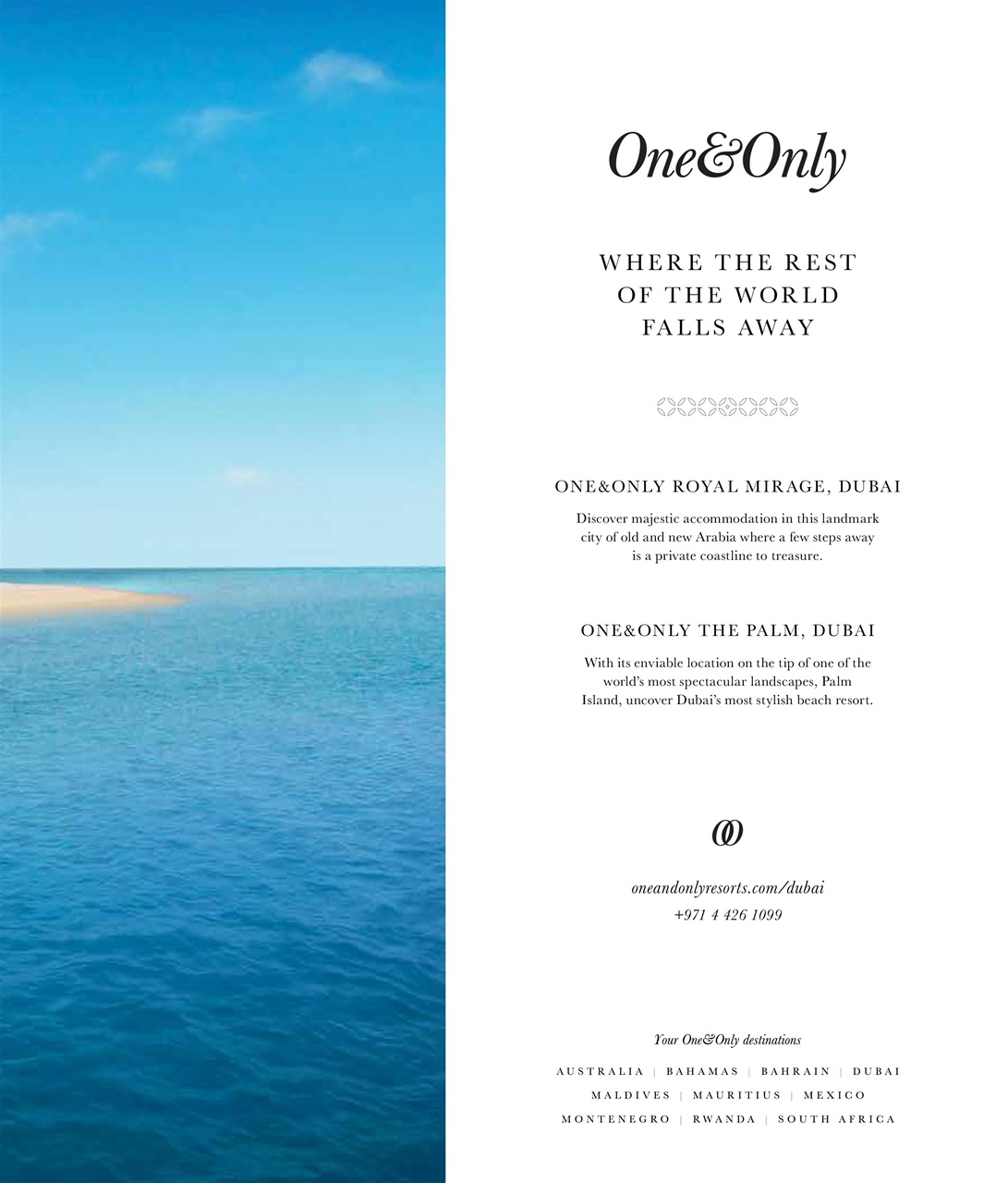 Luxury Travel Preview Pages