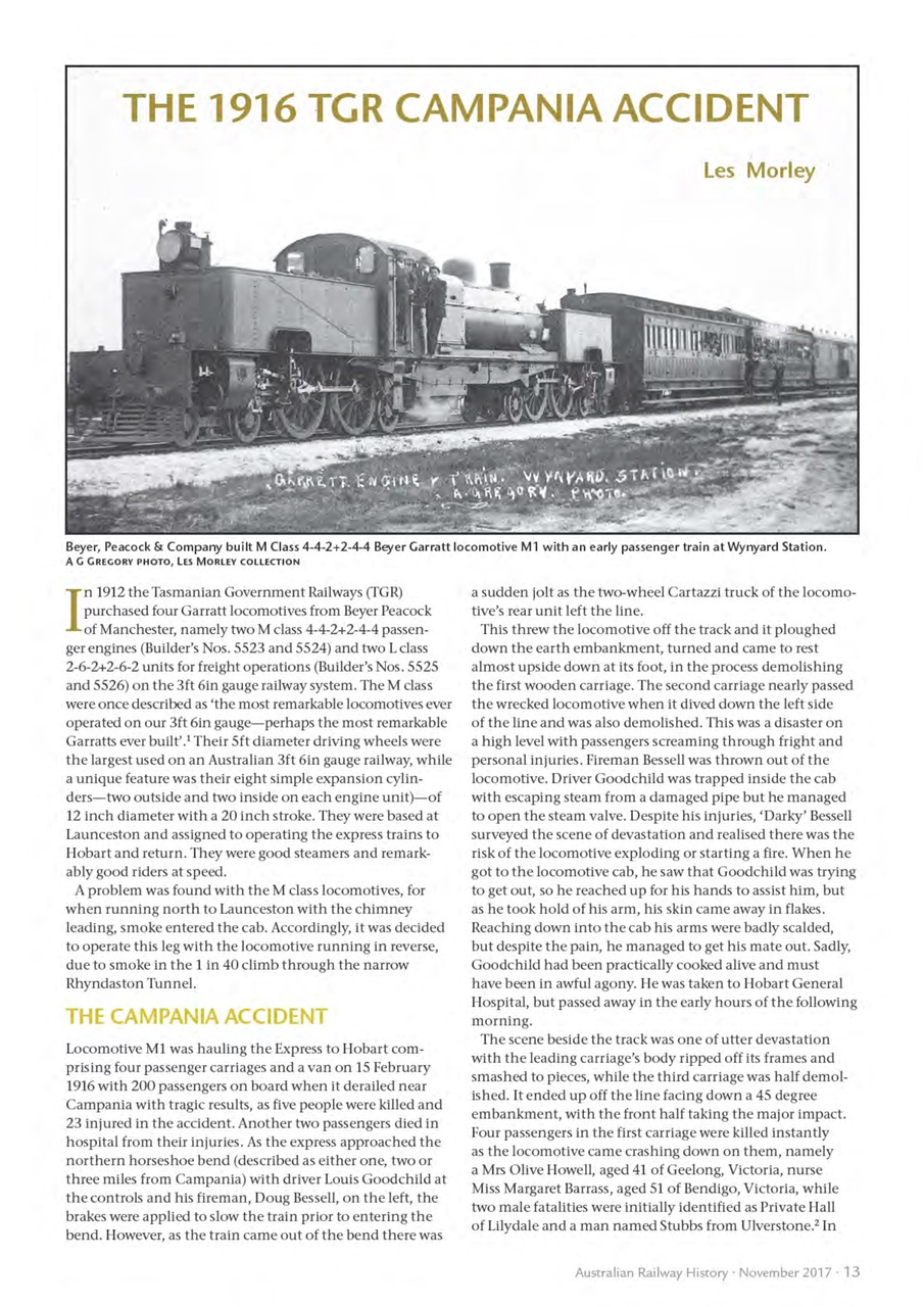 Australian Railway History Preview Pages