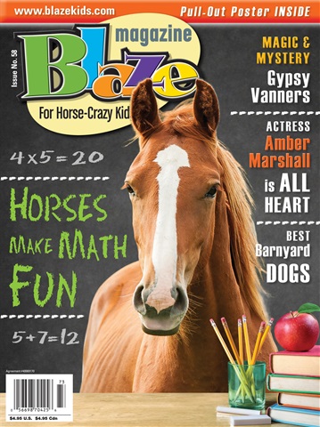 Blaze Magazine For Horse Crazy Kids issue Issue 58 Fall 2017