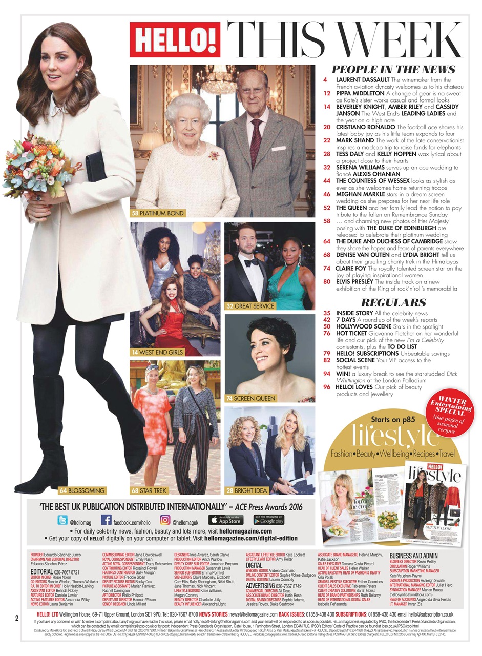 Hello! Magazine Preview Pages