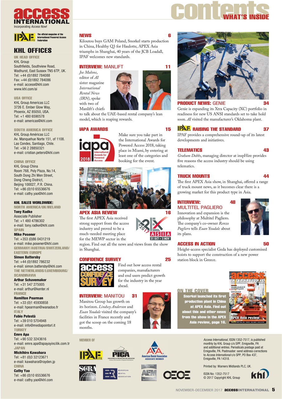 Access International Preview Pages