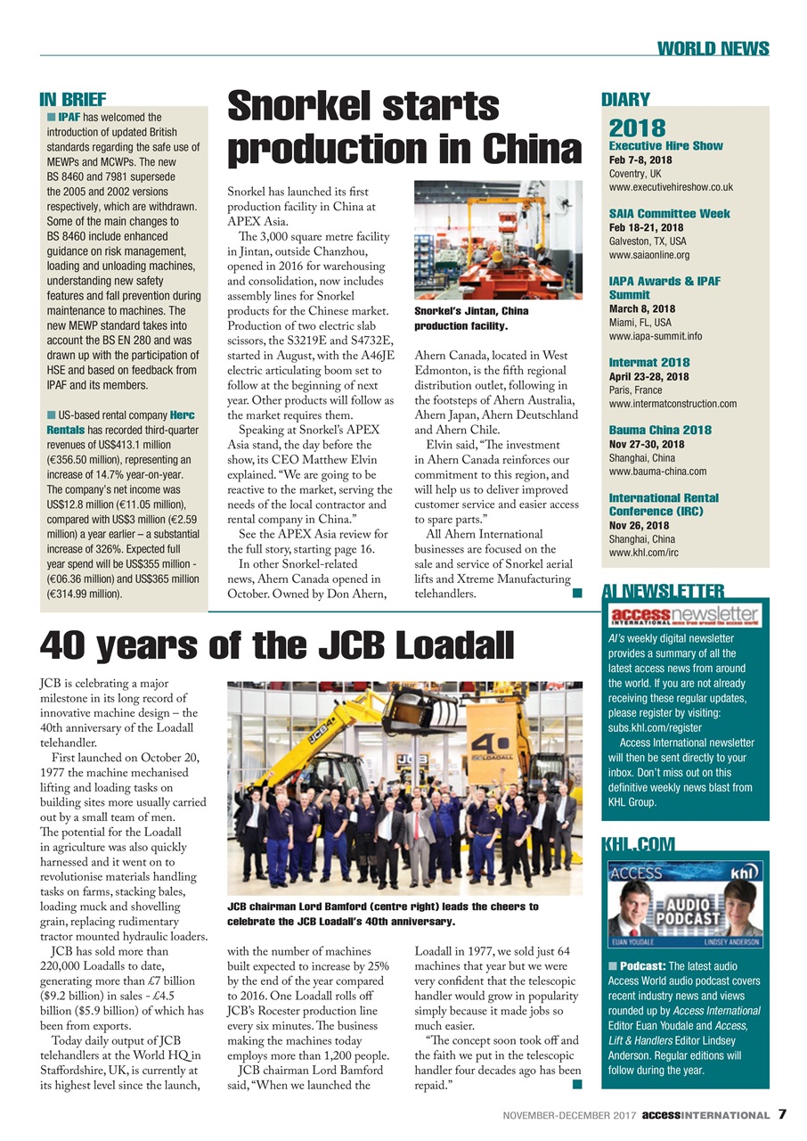 Access International Preview Pages