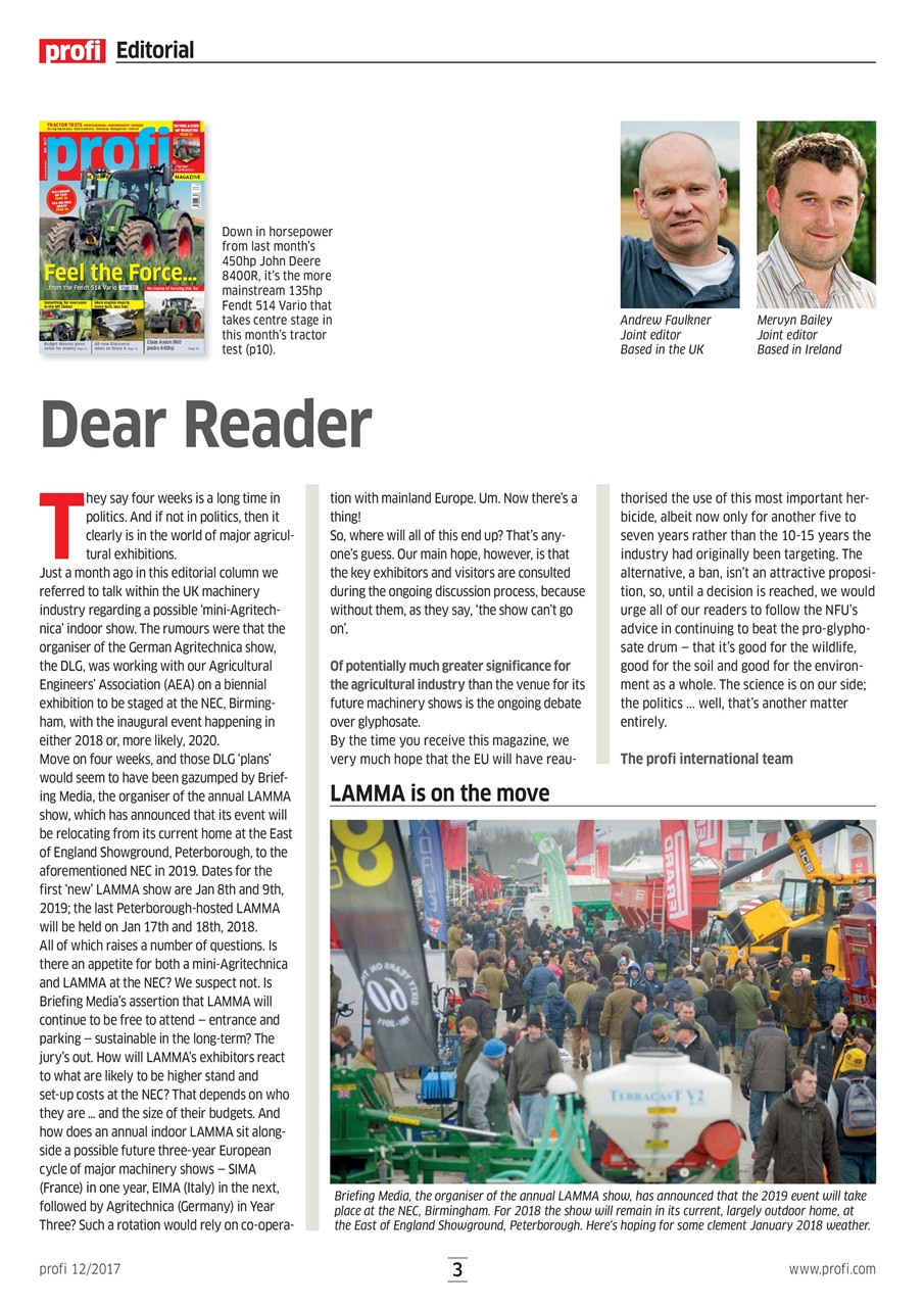 Profi International Preview Pages