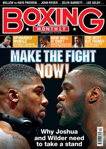 Boxing Monthly issue December 2017
