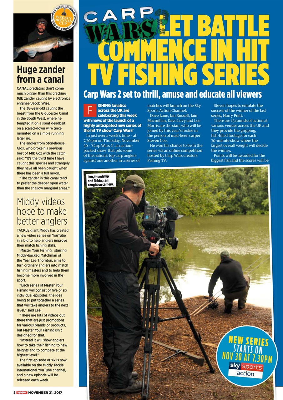 Angling Times Preview Pages
