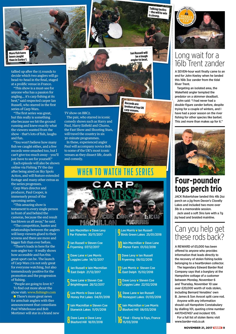 Angling Times Preview Pages