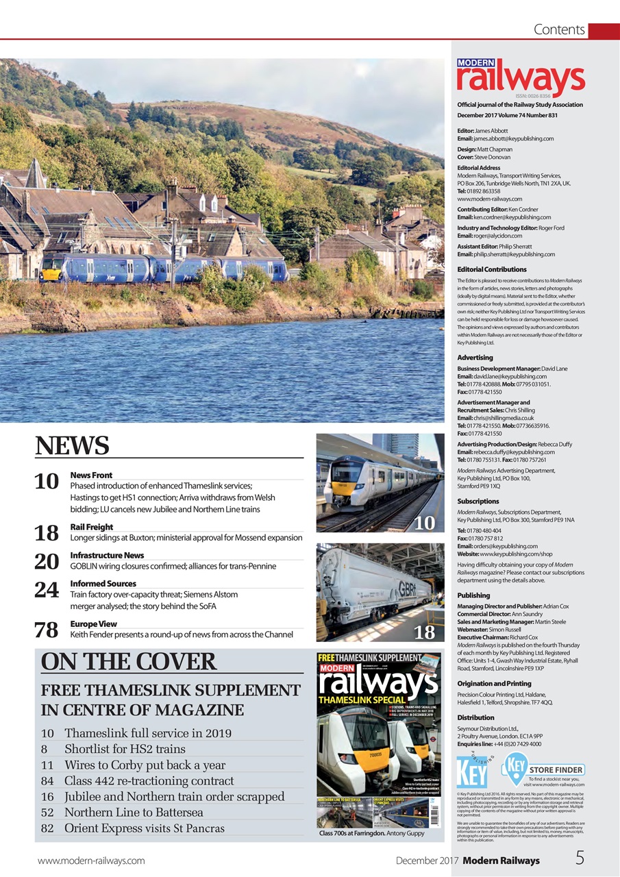 Modern Railways Preview Pages
