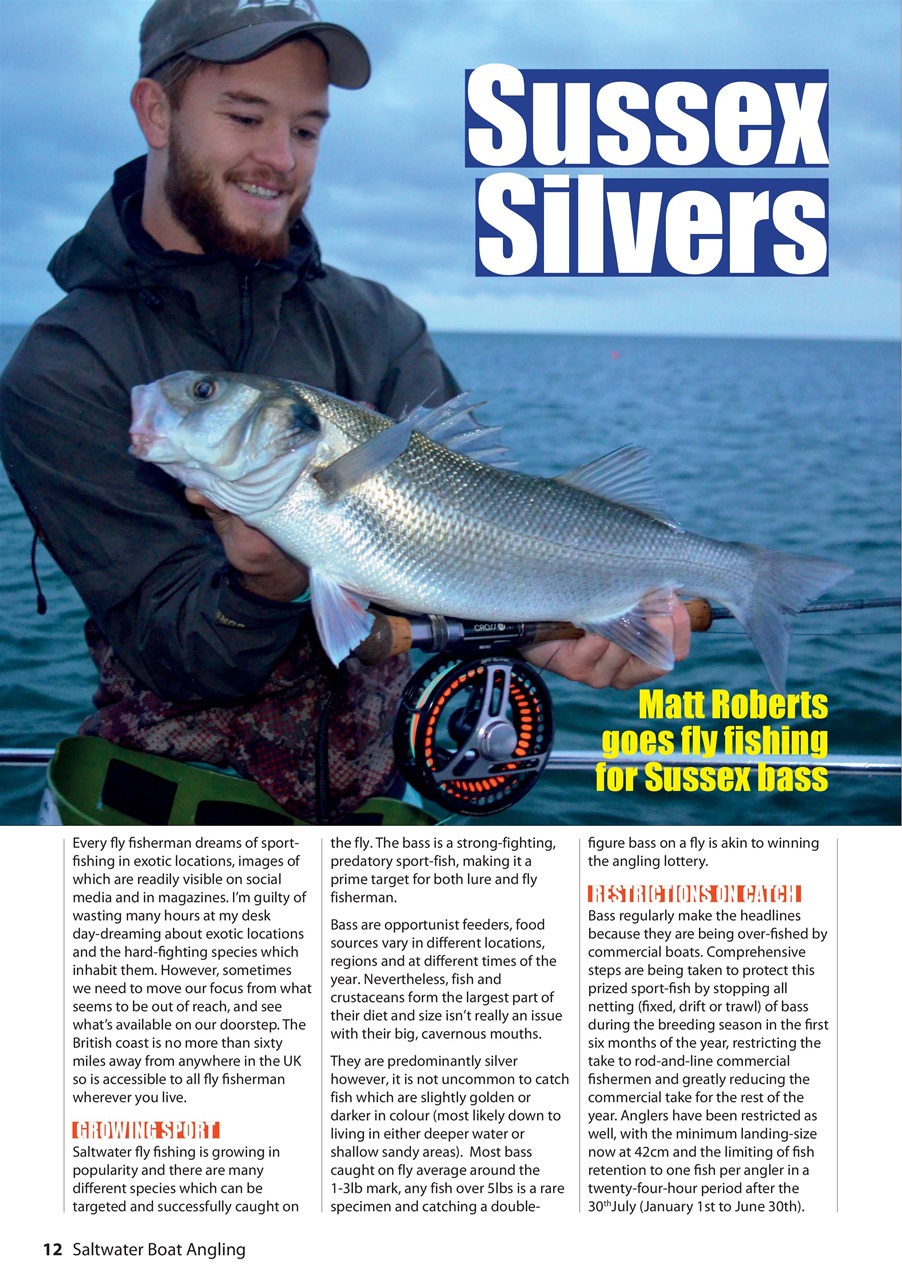 Saltwater Boat Angling Preview Pages